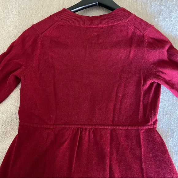 Red Cashmere Babydoll Sweater - Picture 8 of 9